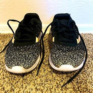 Never been wearing tennis shoes